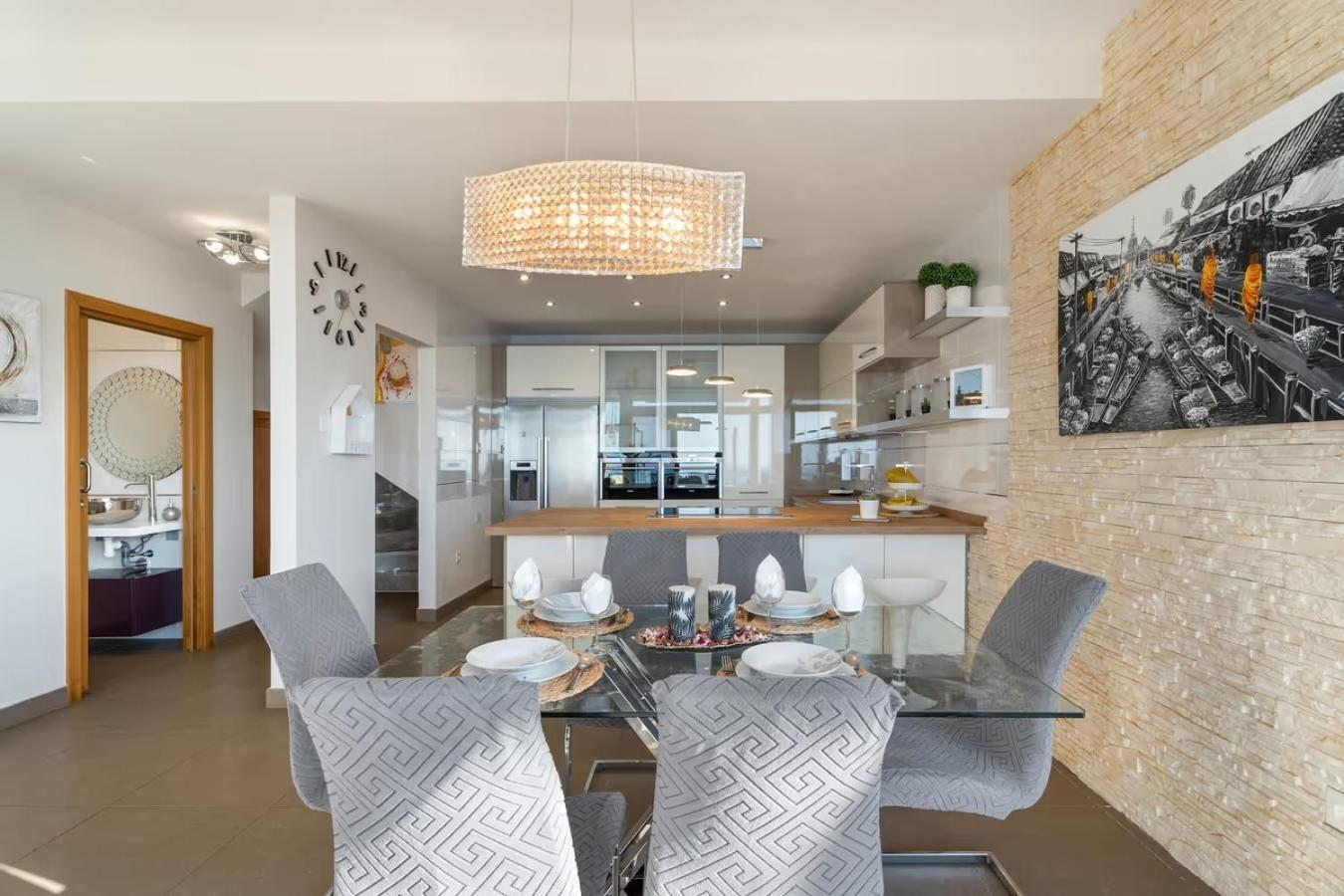 Villa Golden Horizon Con Piscina Privada Climatizada Santa Ursula  Luaran gambar
