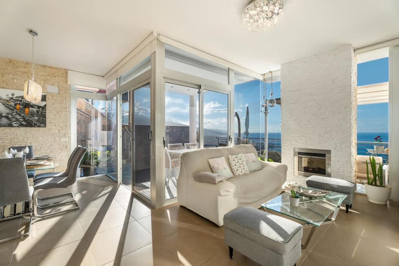 Villa Golden Horizon Con Piscina Privada Climatizada Santa Ursula  Luaran gambar
