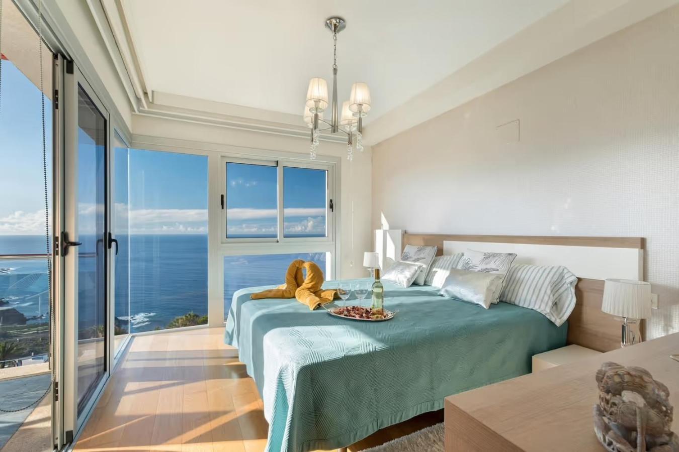 Villa Golden Horizon Con Piscina Privada Climatizada Santa Ursula  Luaran gambar